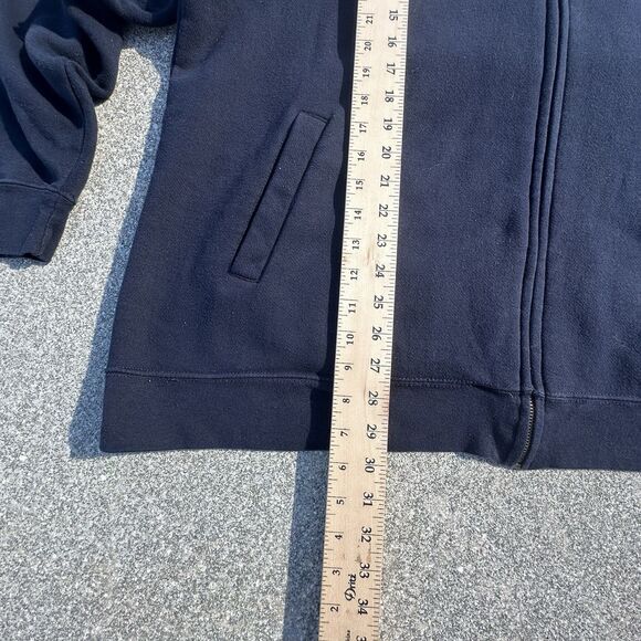 Vintage 90's Pro Weave University of Rhode Island Sweatshirt Mens 2XL Navy Blue - Picture 3 of 7